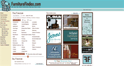 Desktop Screenshot of furniturefindex.com